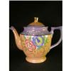 Image 1 : CHEERFUL JAPANESE LUSTER HAND PAINTED TEAPOT #848173