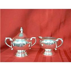 Silver Plate Sugar and Creamer Rogers #848279