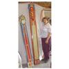 Image 1 : 2 Painted Tall   Carousel Panels #854180