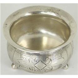 19th Century Russian Sterling floral silver #854200