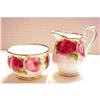 Image 1 : Old English Rose CREAM & SUGAR Set #854284