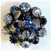 Image 1 : Vntg.CORO Rhine Stone Brooch - Flower #854300