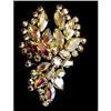 Image 1 : 50's Rhinestone Brooch Aurora Borealis #854302