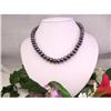 9-10mm Freshwater Black Pearl Necklace Pearls #854416