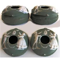 Jasperware Boy, Girl & Bird Hair Receivers (2) #854480