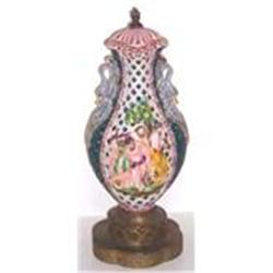 CapoDiMonte Mythological Figural Lamp Base #854628