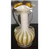 Image 1 : Venetian Art Glass Hand Blown Centerpiece Vase #854660