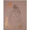 Lei Jiegiong & Her Baby  litho by Edna Hibel #854832