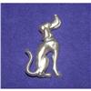 Antique Catalin Figural Begging Dog Brooch or #854950