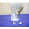 Rhinestone Cluster Ball Necklace & Bracelet #854953