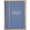 Poems For Children SKU 4264 #855132