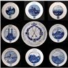 Image 1 : Meissen Porcelain Display Plates Set, Crossed #864861