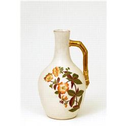 Antique Royal Worcester Style Ewer Flora #865004