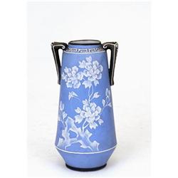 Old Japanese Nippon Moriage Wedgewood Vase #865021