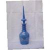 Image 1 : Blue Opaline Jeweled painted Decanter #876809