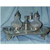 Image 1 : VICTORIAN SILVER INKSTAND C1850 #877258