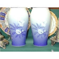 B&G (BING AND GRONDAHL) PAIR OF VASES #877260