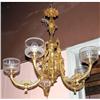 Image 1 : Osler 5 L bronze chandelier Gas converted #877500