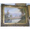 Image 1 : Landscape Oil Paint by E. Kant ,fine frame  #877503