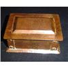 Image 1 : Antique English Arts & Crafts Copper Box #877589