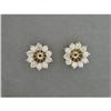 Image 1 : 14k DIAMOND Earring JACKETS  ONE CARAT!  #832084
