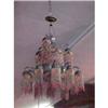 Image 1 : LARGE EXOTIC  BEADED CHANDELIER FIXTURE #832144