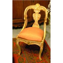 Pair of French saddle chairs #832206