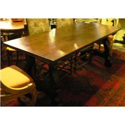 French trussle table Louis XIII style #832214