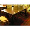 Image 1 : French trussle table Louis XIII style #832214