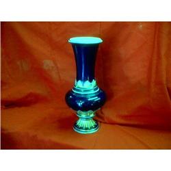 MEISSEN COBALT BLUE&GOLD VASE #832230