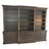 Image 1 : English Breakfront bookcase hand made in solid #832242