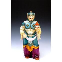 Old  Japanese Imari Kutani Warrior 7 God Sg #832304