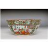 Image 1 : 19C Chinese Export Rose Medallion Punch Bowl #832358