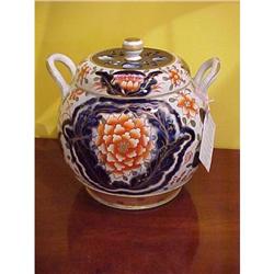 POT POURRI TWO HANDLED JAR 19TH CENTURY #832389