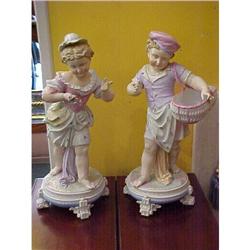 PAIR OF GERMAN  FIGURINES #832390