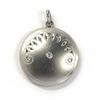 Image 1 : Platinum and Gold Locket with Diamonds #832422