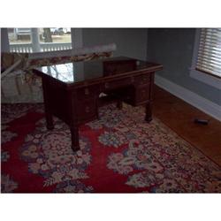 Prairie School Mahogany Desk #832427