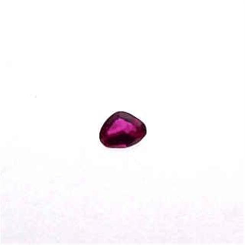 ruby, Burmese natural triangle-shaped #832493