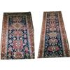 Image 1 : Persian Tabriz Runner Rug---14'-3"x2'-11" #832525