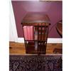 Image 1 : WOW!! MAHOGANY REVOLVING BOOKCASE-GREAT INLAY #832536