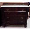 Image 1 : Early Chest with Step Back and Marble Top #832541