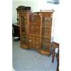 Image 1 : Walnut triple bookcase #832566