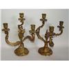 Image 1 : pr 19th Century French Dore Bronze Candelabra #832653