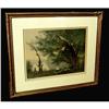 Image 1 : COROT French Barbizon Landscape Signed Print #832672