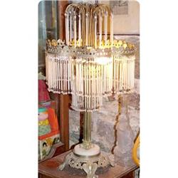 PAIR of Deco French table lamps  #832722