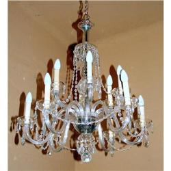 10 lights antique Bohemia crystal chandelier #832724