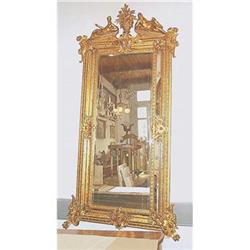 Large Empire Style  French Mirror #832725