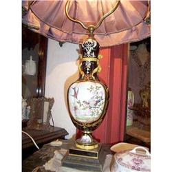 Paris  porcelain Lamp   #832731