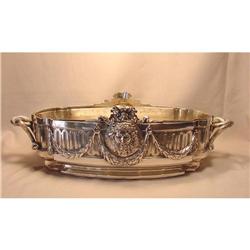 Antique French Silver Plated JardiniÃ¨re #832751