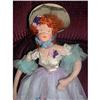 Image 1 : Germany Cloth doll on stand labeled center seam #836540